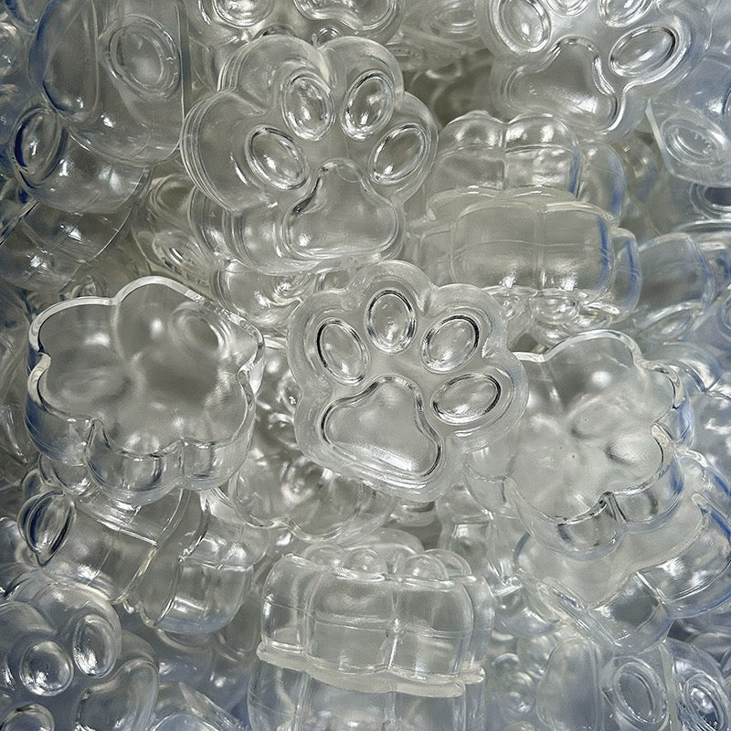 Transparent Cat Paw Stress Ball Skin 5.5cm