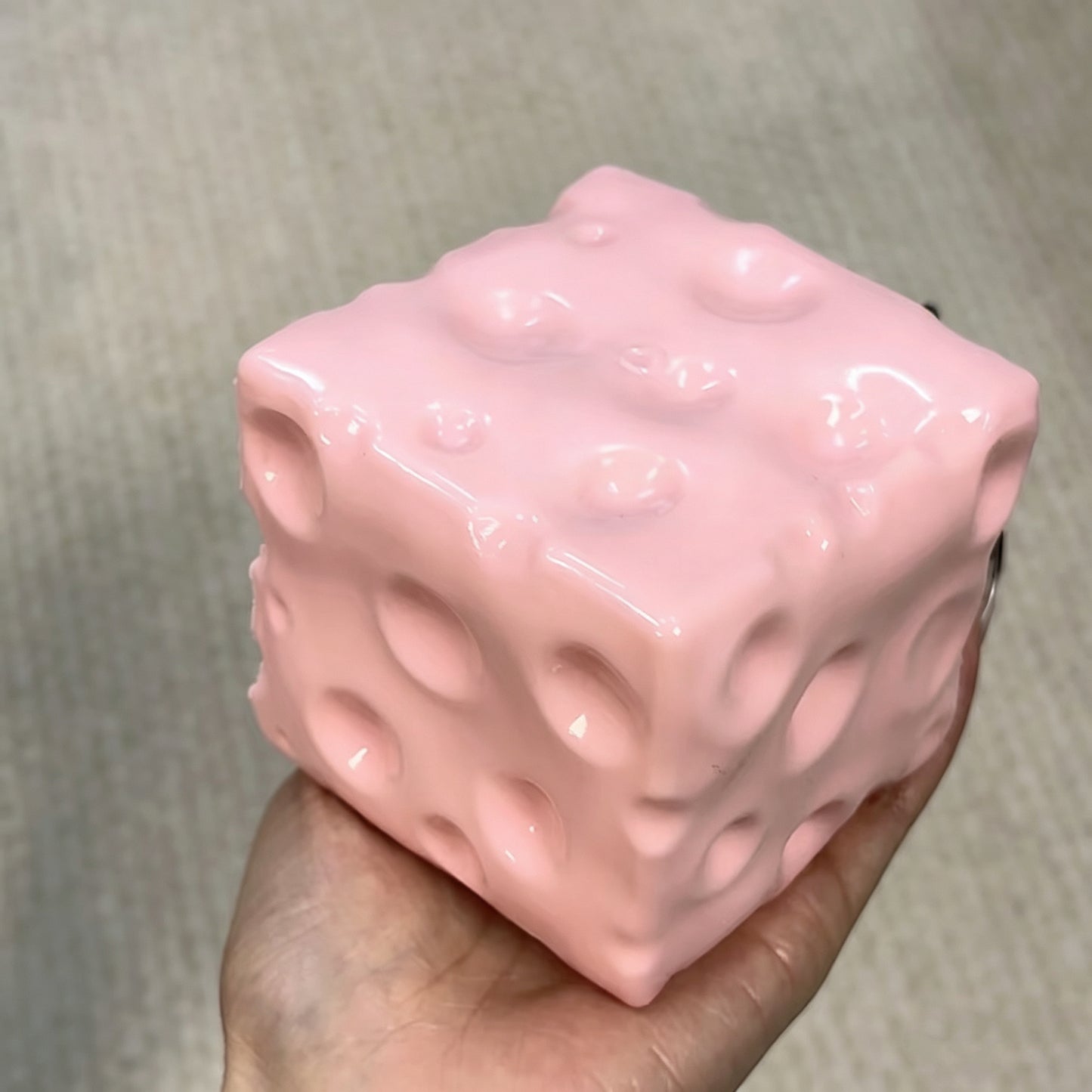 Jumbo Cheese Vaseline Stress Ball Squishy Stress Relief Decompression Toy