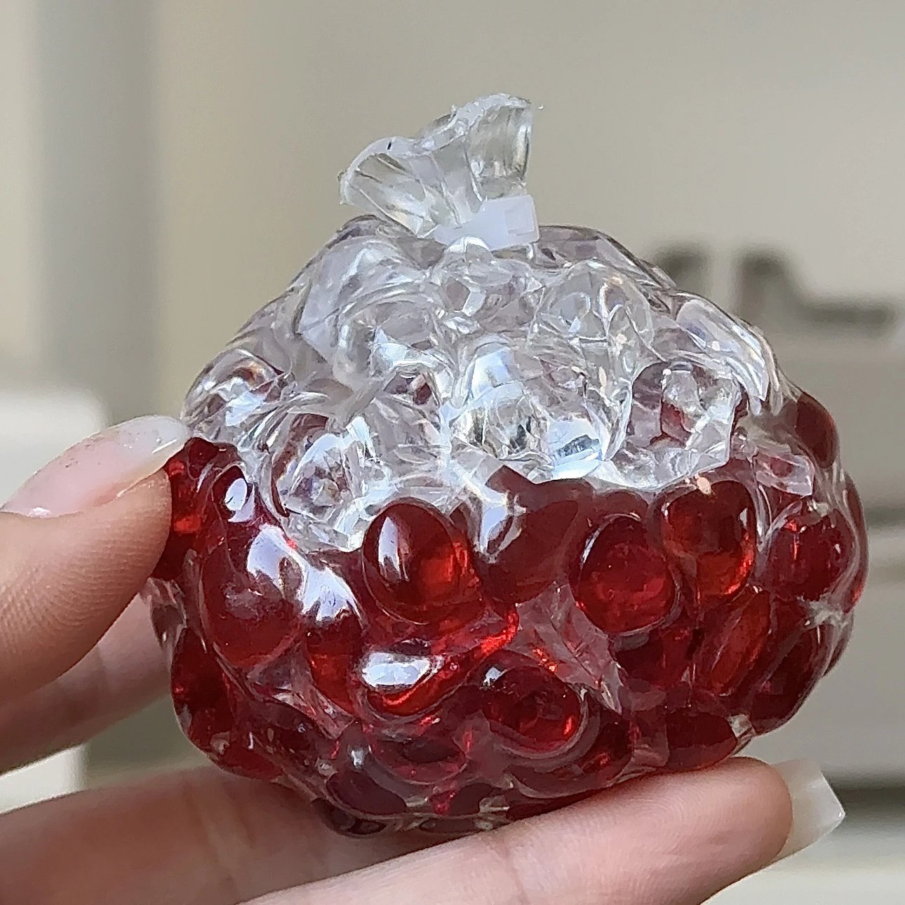 Stress Ball Glass Filler Squishy Stress Relief Decompression Toy