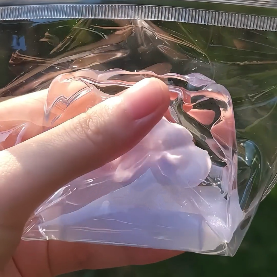 Transparent Cabbele Squishy Stress Relief Decompression Toy
