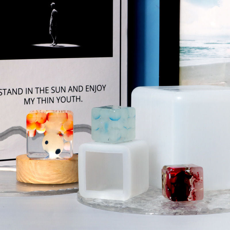 Square Ice Cube Silicone Molds