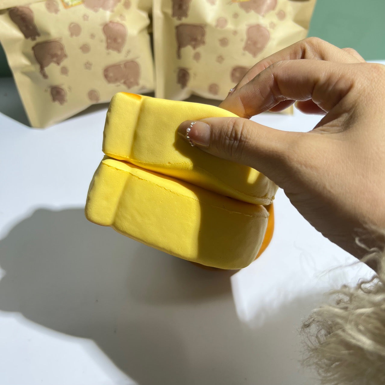 Capybara Hash Brown Slow Rising Squishy Stress Relief Decompression Toy