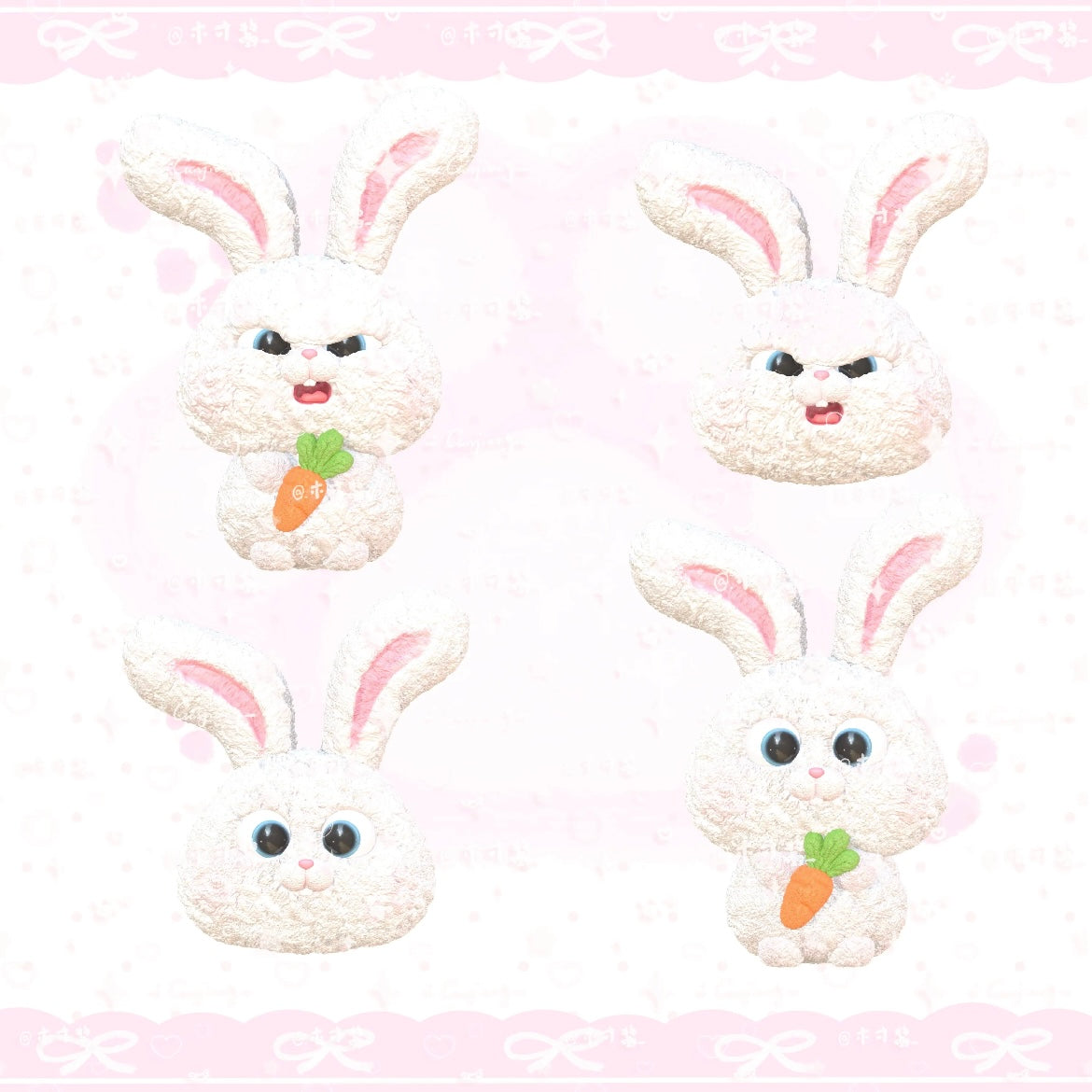 Bunny Silicone Molds