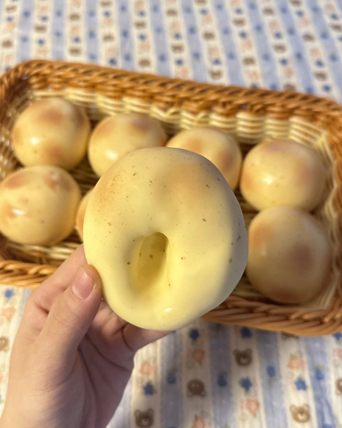 Potato Stress Ball Squishy Stress Relief Toy Clay Blocks Filler