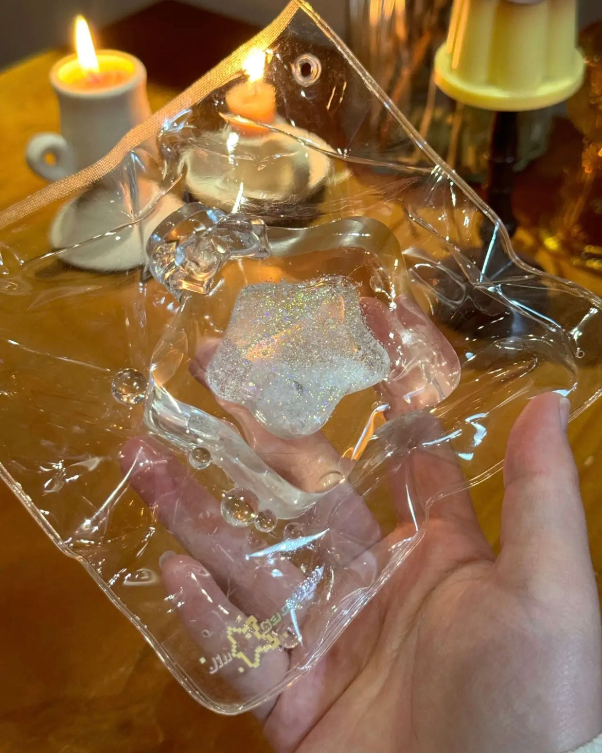 Transparent Wish Bottle Squishy Stress Relief Decompression Toy