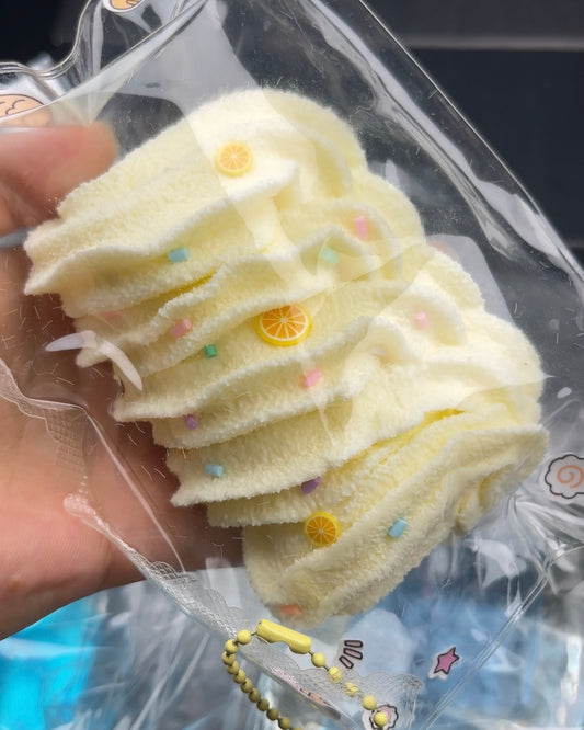 Cream Squishy Stress Relief Decompression Toy