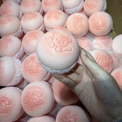 Smiley Bear Slow Rising Squishy Stress Relief Decompression Toy