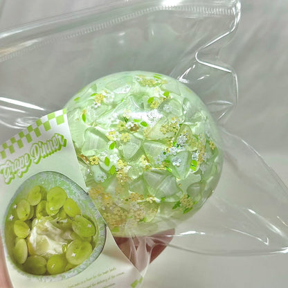 Crunchy Floral Stress Ball Squishy Snow