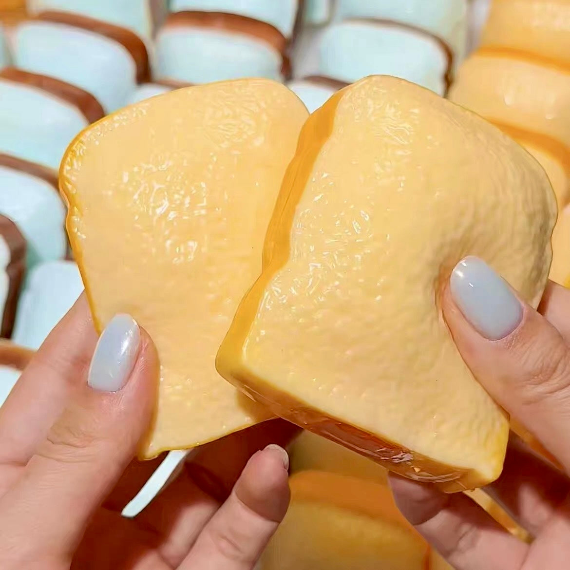 Toast Slice Stress Ball Squishy Stress Relief Decompression Toy