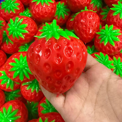 Strawberry Blacks Stress Ball Squishy Stress Relief Decompression Toy