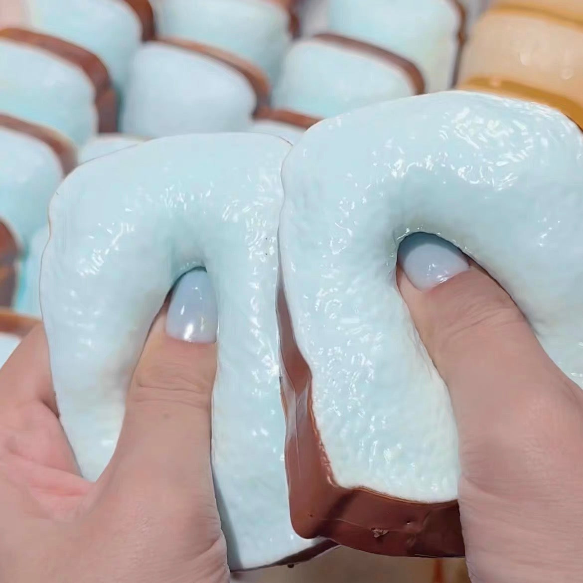 Toast Slice Stress Ball Squishy Stress Relief Decompression Toy