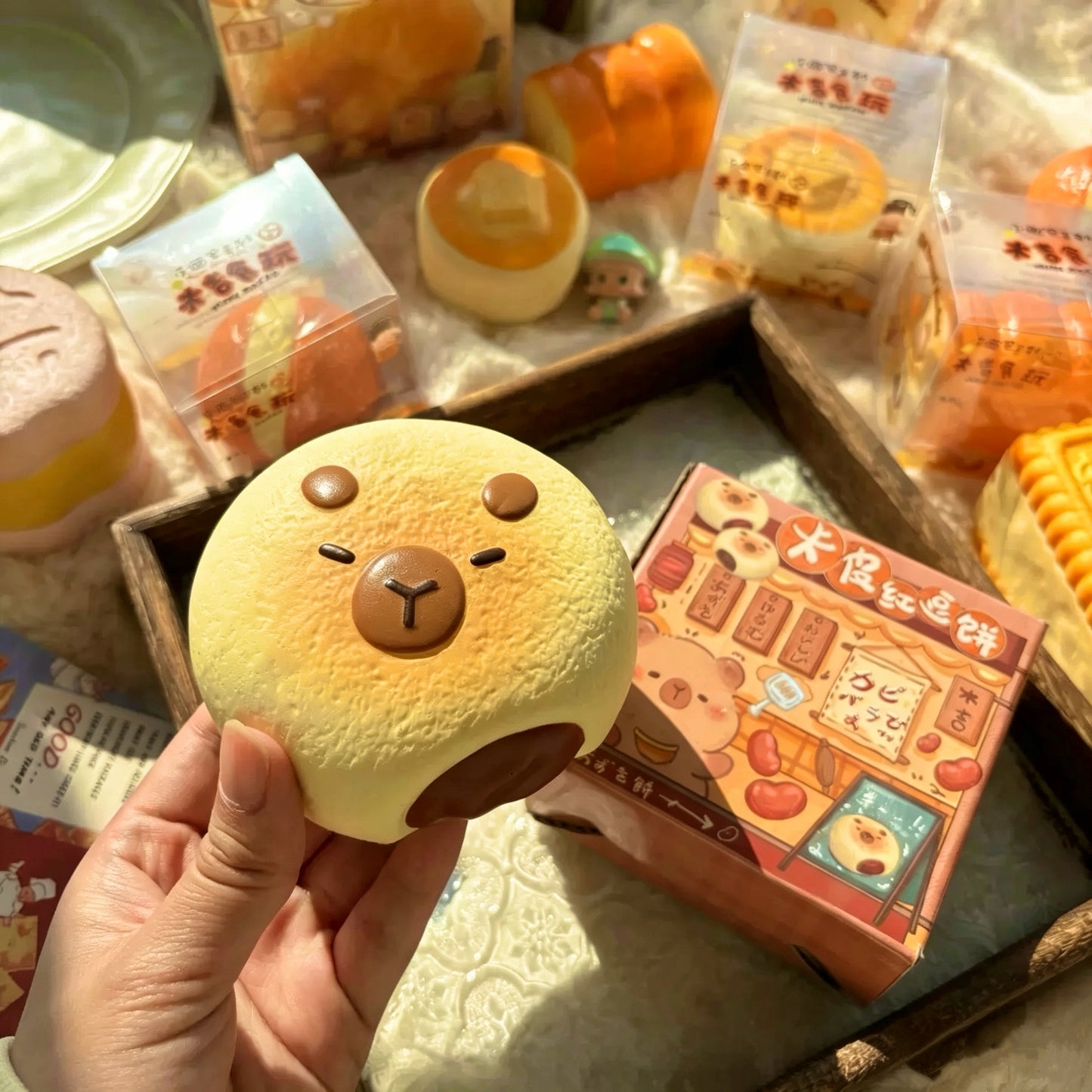 Capybara Collection Slow Rising Squishy Stress Relief Decompression Toy