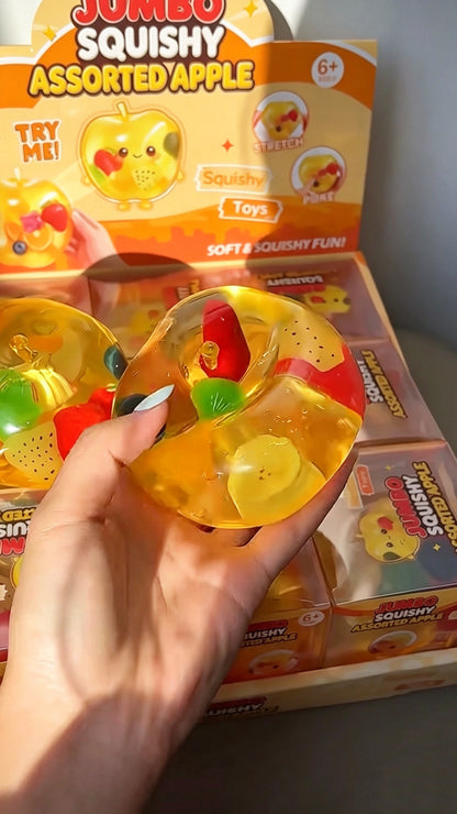 [Wholesale] Jumbo Vaseline Apple Stress Ball Squishy