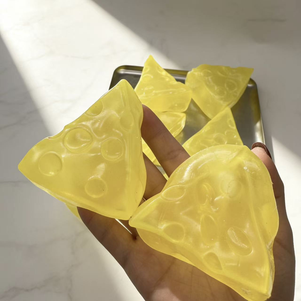 Honey Cheese Stress Ball Squishy Stress Relief Decompression Toy