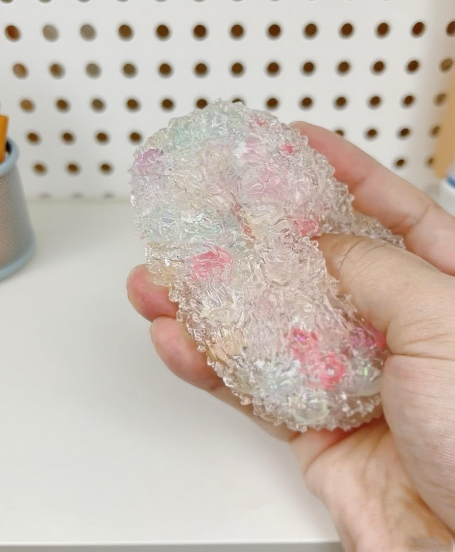 Stress Ball Frozen Floral Squishy Stress Relief Decompression Toy