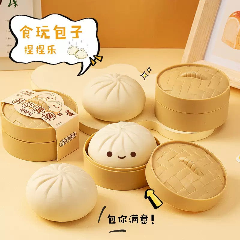Bun/Dumplings Squishy Stress Relief Decompression Toy