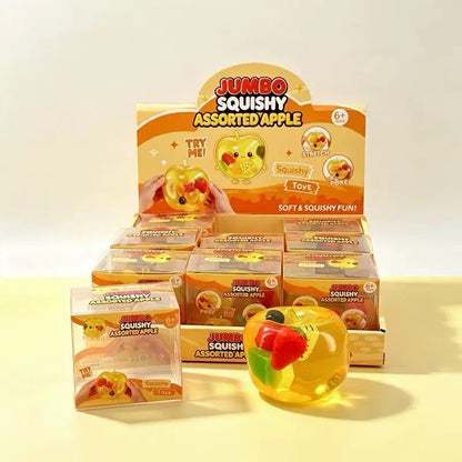 [Wholesale] Jumbo Vaseline Apple Stress Ball Squishy