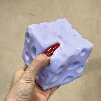 Jumbo Cheese  Vaseline Stress Ball Squishy Stress Relief Decompression Toy