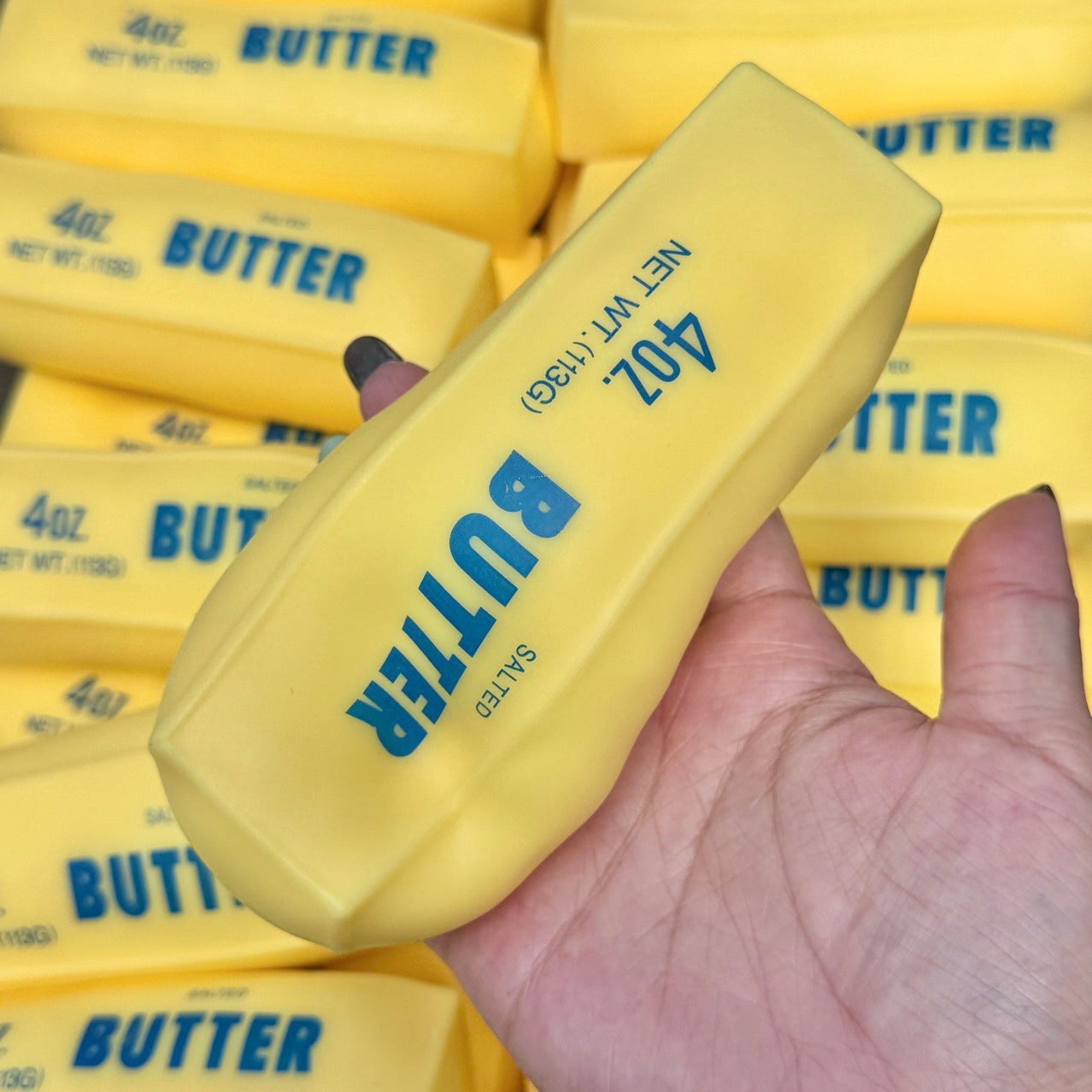 Crunchy Butter Stick Stress Ball Squishy Stress Relief Decompression Toy