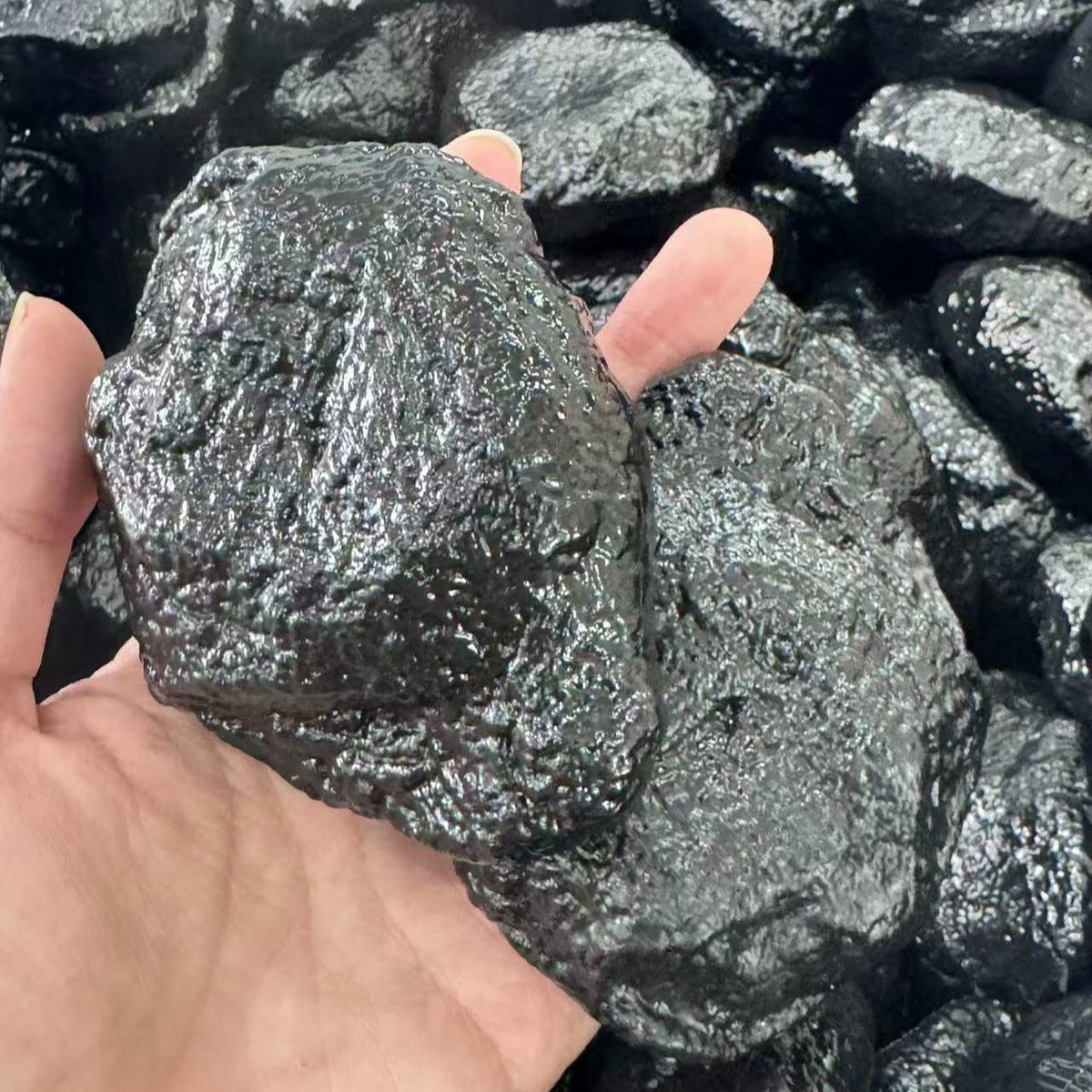 Coal Stress Ball Skin w/ Plug