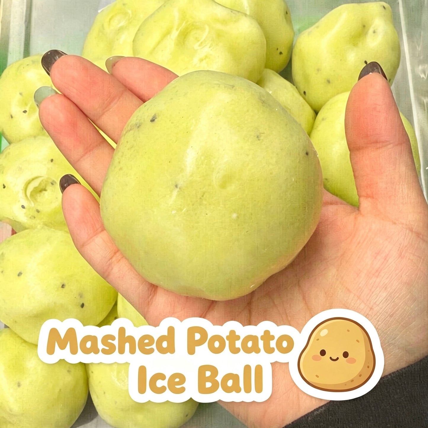 Smushed Potato Stress Ball Squishy Stress Relief Decompression Toy