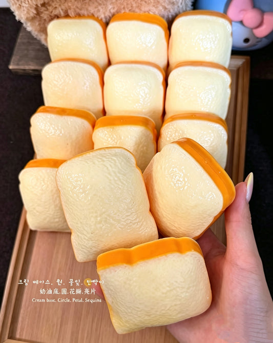 Toast Slice Stress Ball Squishy Stress Relief Decompression Toy