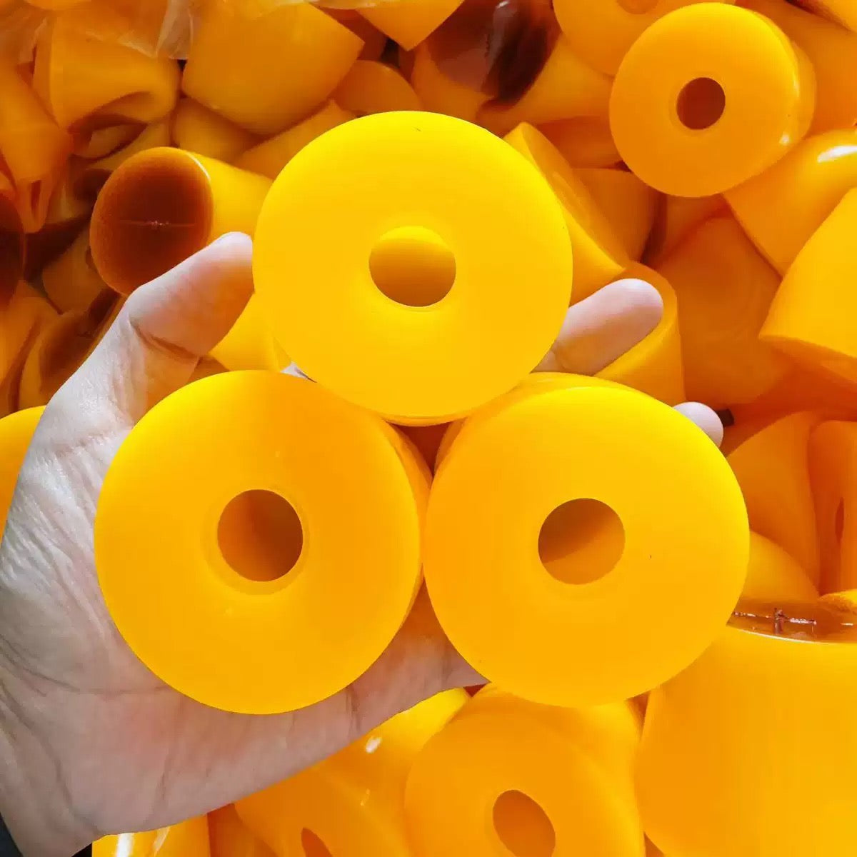 Mango Pudding Stress Ball Skin