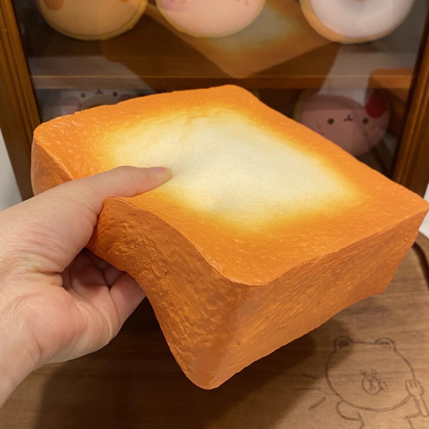 Slow Rising Squishy Bread Brick Stress Relief Decompression Toy ...