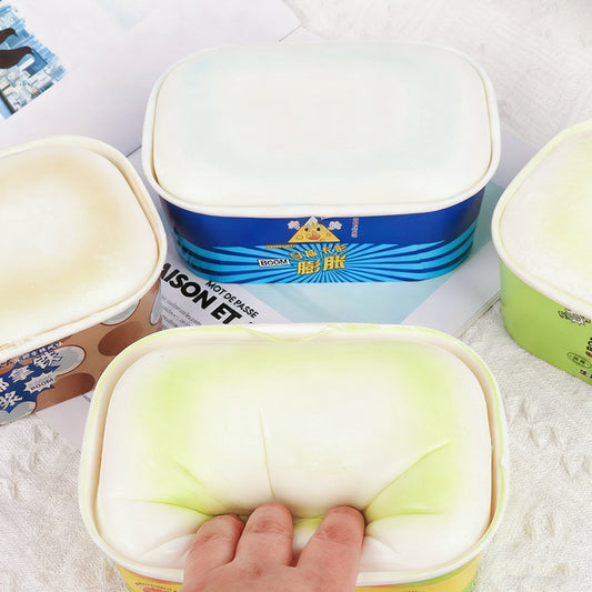 Ice Cream Box Slow Rising Squishy Stress Relief Decompression Toy
