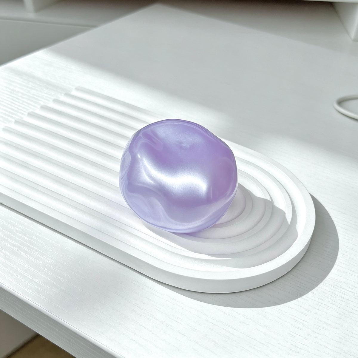 Vaseline Pearlescent Stress Ball Squishy