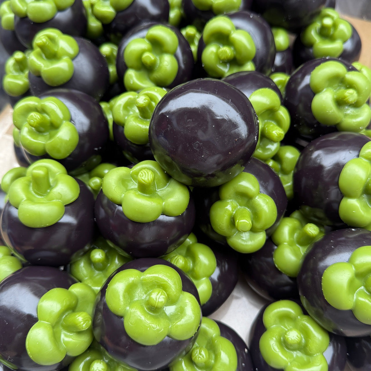 Mangosteen Blcoks Stress Ball Squishy Stress Relief Decompression Toy