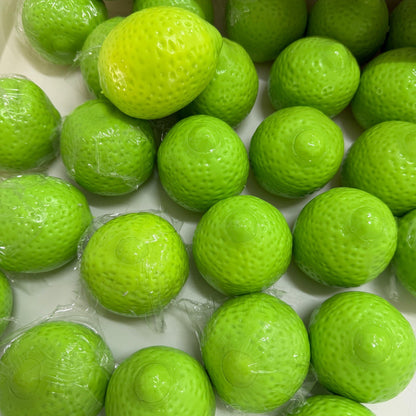 Color Changing Lime Stress Ball Squishy Stress Relief Decompression Toy