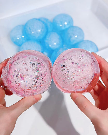 Maltose Snow Ball Stress Ball Squishy Stress Relief Decompression Toy