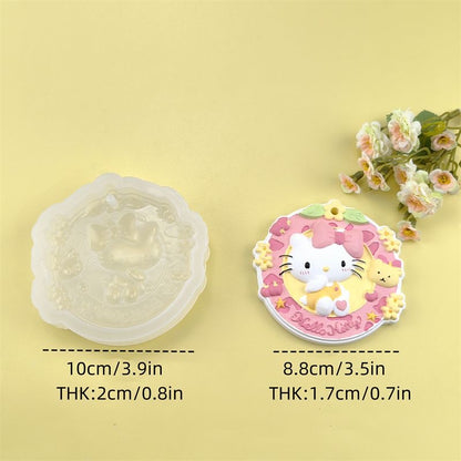 Cinnamon Cinnamoroll Hanging Board Silicone Molds