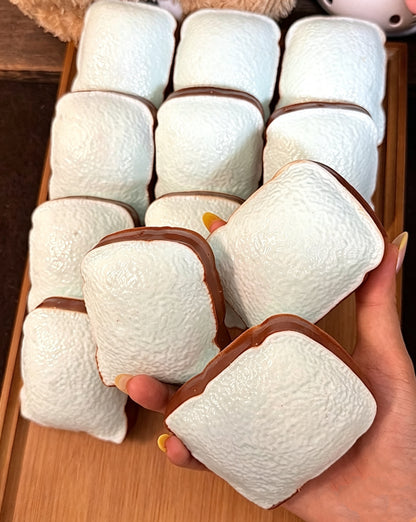 Toast Slice Stress Ball Squishy Stress Relief Decompression Toy