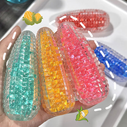 Stress Ball Corn w/ Beads Squishy Stress Relief Decompression Toy