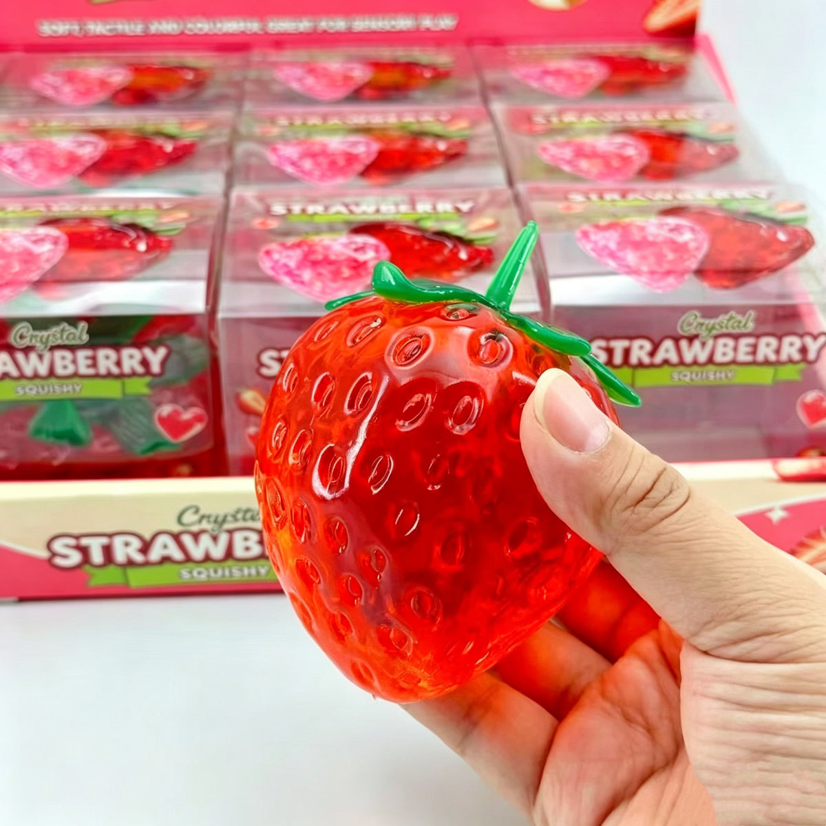Vaseline Strawberry Stress Ball Squishy