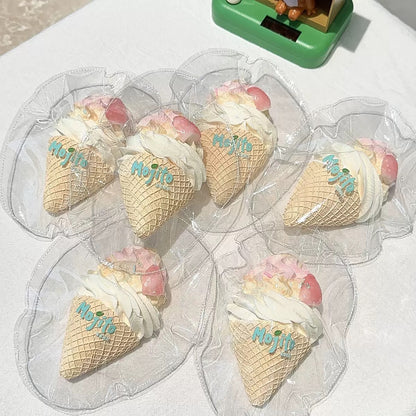 Ice Cream Taba Squishy Stress Relief Fidget Toy