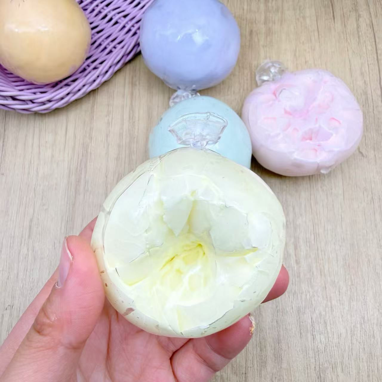 ASMR Crunchy Wax Stress Ball Squishy Stress Relief Decompression Toy