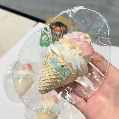 Ice Cream Taba Squishy Stress Relief Fidget Toy
