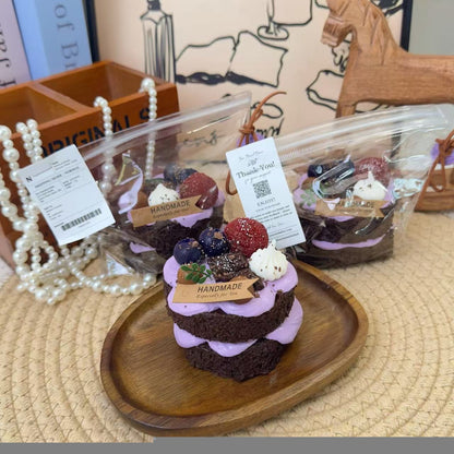 Fruit Birthday Cake Squishy Stress Relief Decompression Toy