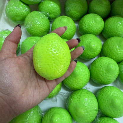 Color Changing Lime Stress Ball Squishy Stress Relief Decompression Toy