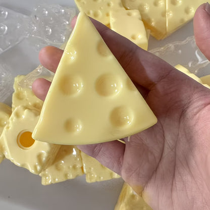 Cheese Stress Ball Skin w/ Plug
