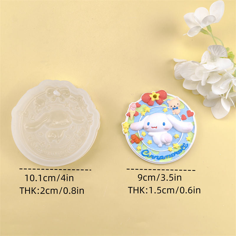 Cinnamon Cinnamoroll Hanging Board Silicone Molds