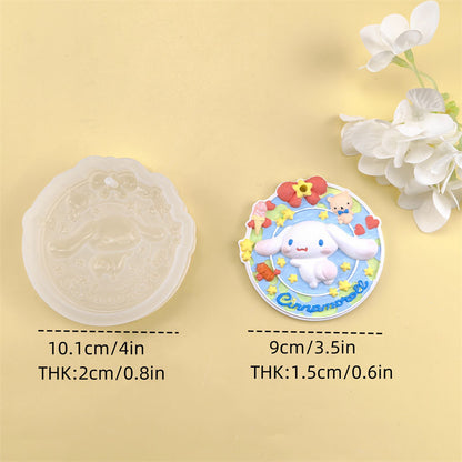 Cinnamon Cinnamoroll Hanging Board Silicone Molds