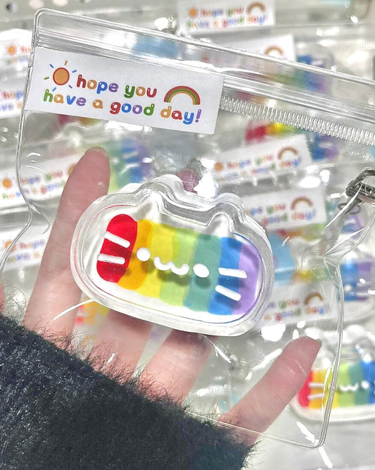 Rainbow Kitty Squishy Stress Relief Decompression Toy