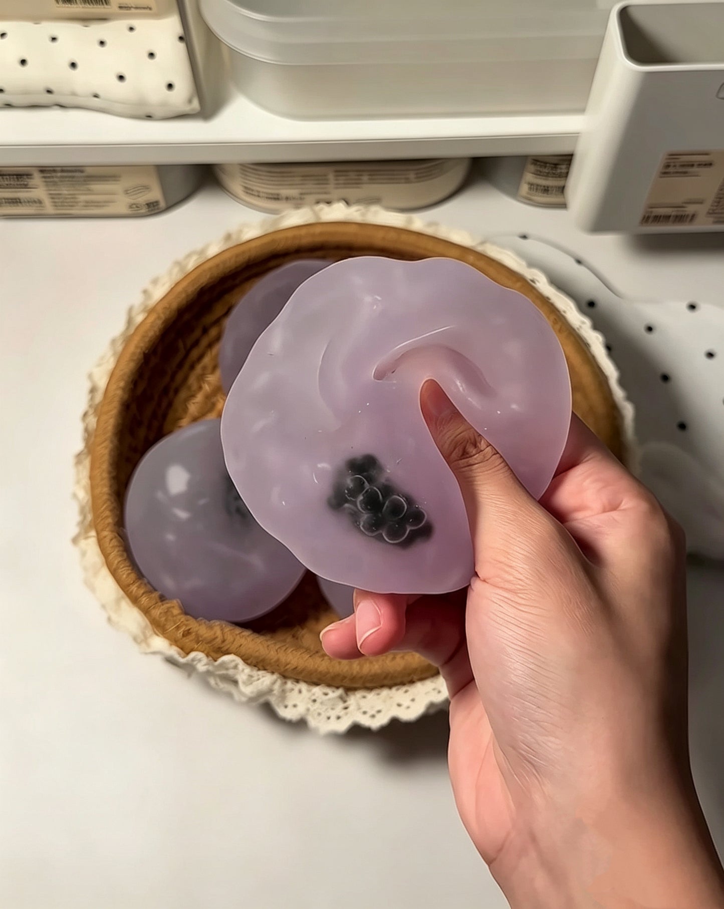 Coconut Oil Soap Base Stress Ball Squishy Stress Relief Decompression Toy