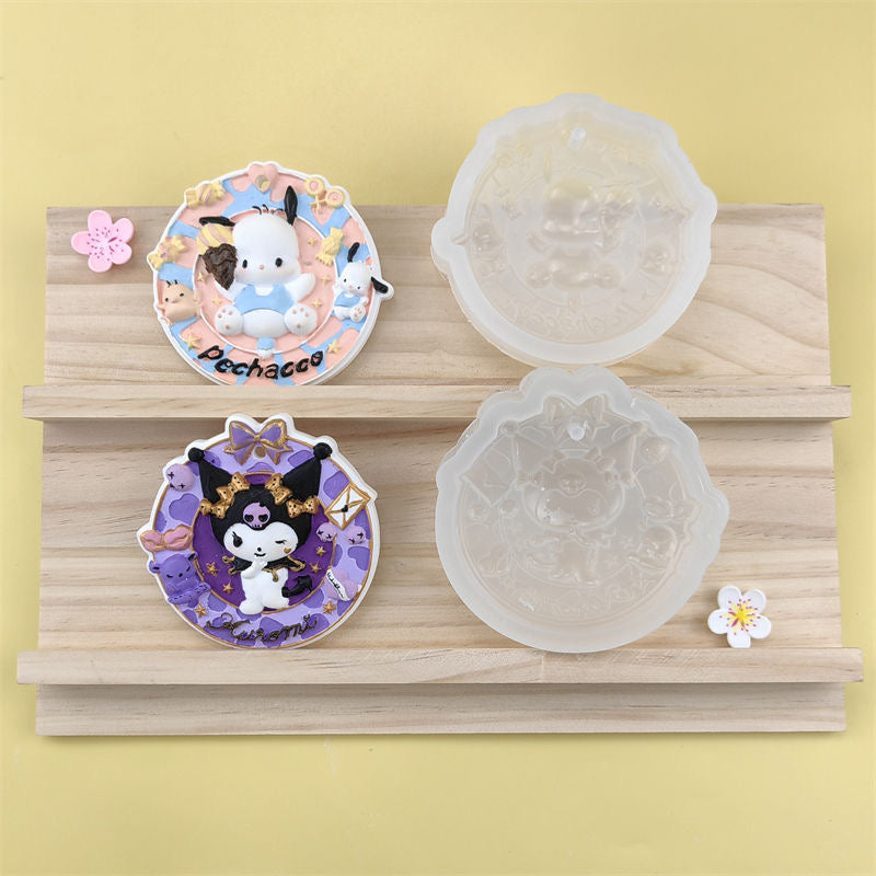 Cinnamon Cinnamoroll Hanging Board Silicone Molds