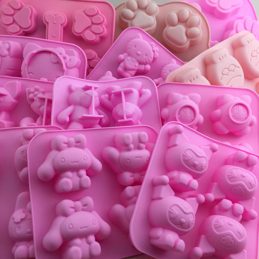 3D Cinnamon Silicone Molds
