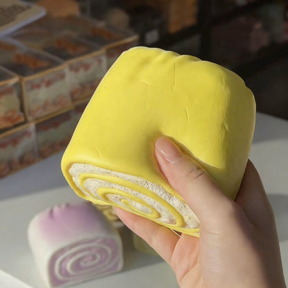 Slow Rising Squishy Roulade Stress Relief Decompression Toy